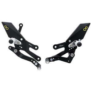 Adjustable Rear Sets With Fixed Foot Pegs for Yamaha Lightech