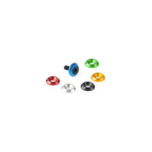 Ergal Black Bolts Kit M8x40 And Anodized Washers Lightech