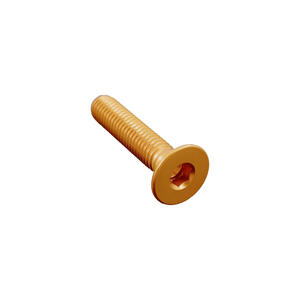 Vite Testa Piana Svas. Erg. Cl 005 M4 L. 45 Oro
