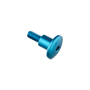 Special Screw M6 X 23,5 + Smooth Part D9,9 X 11 Blue
