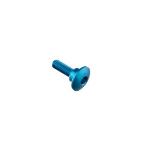 Special Screw M5 X 17,8 + Smooth Part D8,1 X 3,7 Blue
