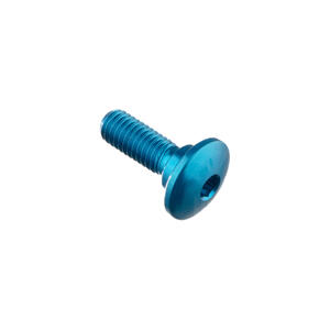 Special Screw M5 X 15 + Smooth Part D7 X 2,5 Blue