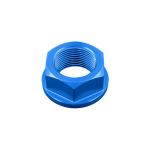 Special Nut24 X 1,50 Ergal for Honda, Kawasaki, Yamaha, Bmw Blue