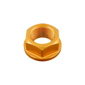 Special Nut24 X 1,50 Ergal for Honda, Kawasaki, Yamaha, Bmw Gold