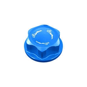 Special Nut22 X 1,00 Ergal for Suzuki, Yamaha Blue