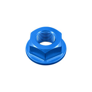 Special Nut14 X 1,50 Ergal for Honda, Husqvarna, Kawasaki Blue