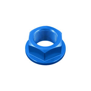 Special Nut20 X 1,50 Ergal for Aprilia, Yamaha, Suzuki, Kawasaki Blue