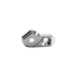 Footpeg Holder Brake Side Silver