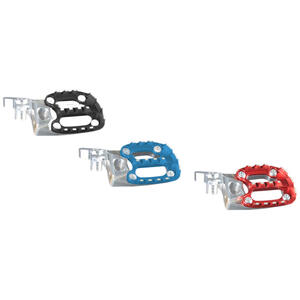 Adjustable Rear Sets With Fold Up Foot Pegs for Bmw Blue