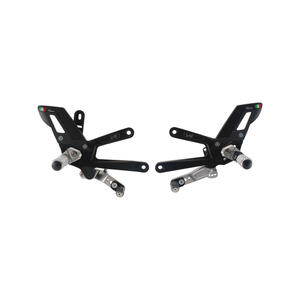 Adjustable Rear Sets With Fixed Foot Pegs for Ducati <p>Nero</p>