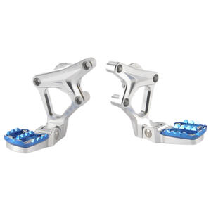 Rear Sets With Fold Up Foot Pegs for Honda Blue