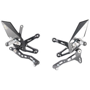 Adjustable Rear Sets With Fixed Foot Pegs for Kawasaki <p>Nero</p>