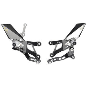 Adjustable Rear Sets With Fixed Foot Pegs for Yamaha <p>Nero</p>