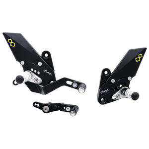 Adjustable Rear Sets With Fixed Foot Pegs for Yamaha <p>Nero</p>