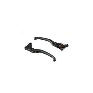 Magnesium/Aluminium Lever Kits (Brake & Clutch) Type J for Kawasaki <p>Nero</p>