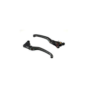 Magnesium/Aluminium Lever Kits (Brake & Clutch) Type K for Kawasaki <p>Nero</p>