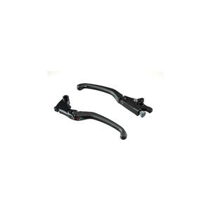 Magnesium/Aluminium Lever Kits (Brake & Clutch) Type J for Kawasaki <p>Nero</p>