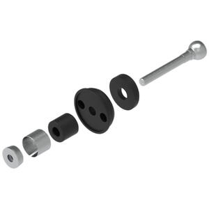 Adaptor Kit For Lever Guard for Ducati <p>Nero</p>