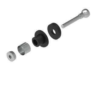 Adaptor Kit For Lever Guard for Ktm, Honda <p>Nero</p>