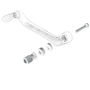 Adaptor Kit For Lever Guard for Yamaha <p>Nero</p>