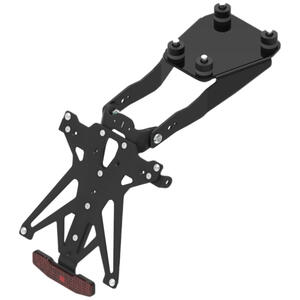 Adjustable License Plate Holder Kit for Ducati <p>Nero</p>