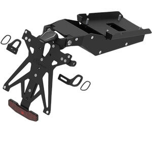 Adjustable License Plate Holder Kit for Ducati <p>Nero</p>