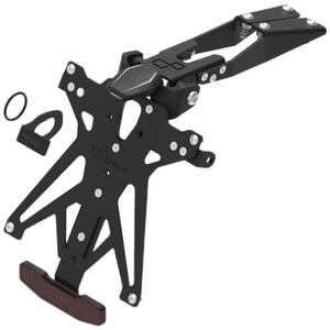 Adjustable License Plate Holder Kit for Honda <p>Nero</p>