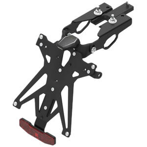 Adjustable License Plate Holder Kit for Kawasaki <p>Nero</p>