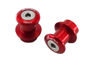 Swing Arm Spools M10 Pitch 1.25 for CF Moto, Kawasaki <p>Rosso</p>