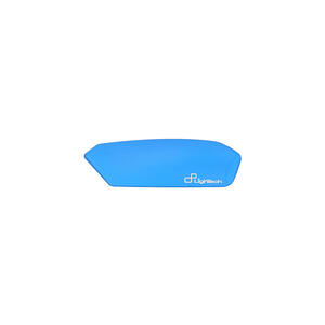 Pair Mirror Block-Off Plates for Suzuki Blue