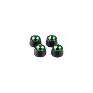 Wheel Axle Sliders Kit for Kawasaki Green