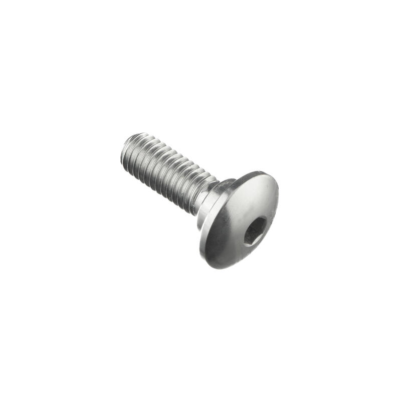 Special Screw M5 X 15 + Smooth Part D7 X 2,5 Argento