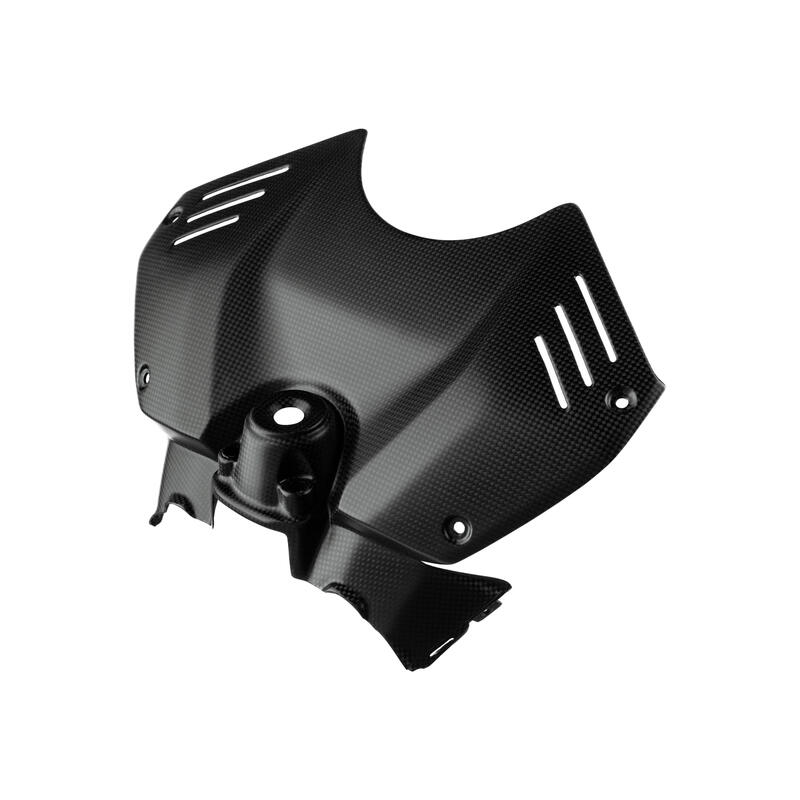Carbon Tank and Key Cover - Matt for Ducati NeroA1