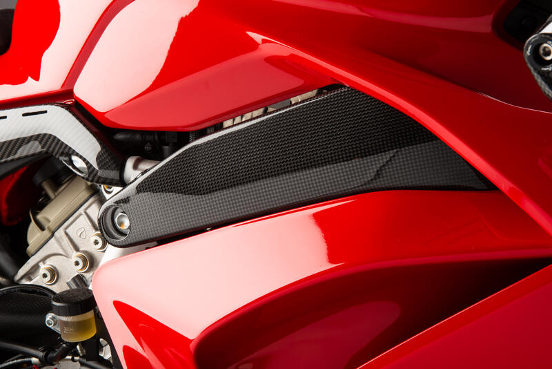 Carbon Frame Protections (Pair) for Ducati Lucido