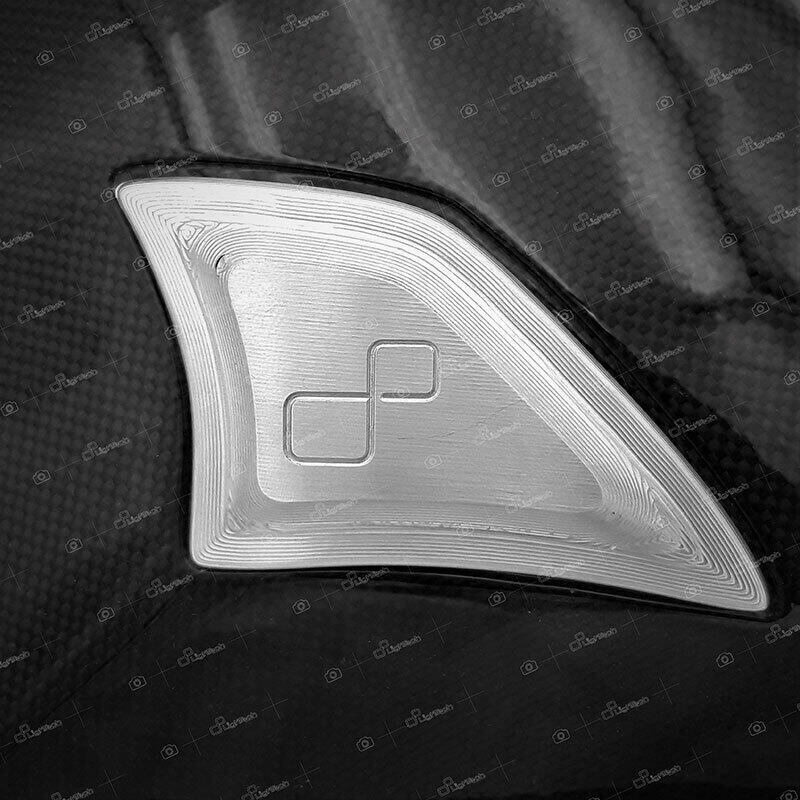 Carbon Protection Slider for Ducati Argento
