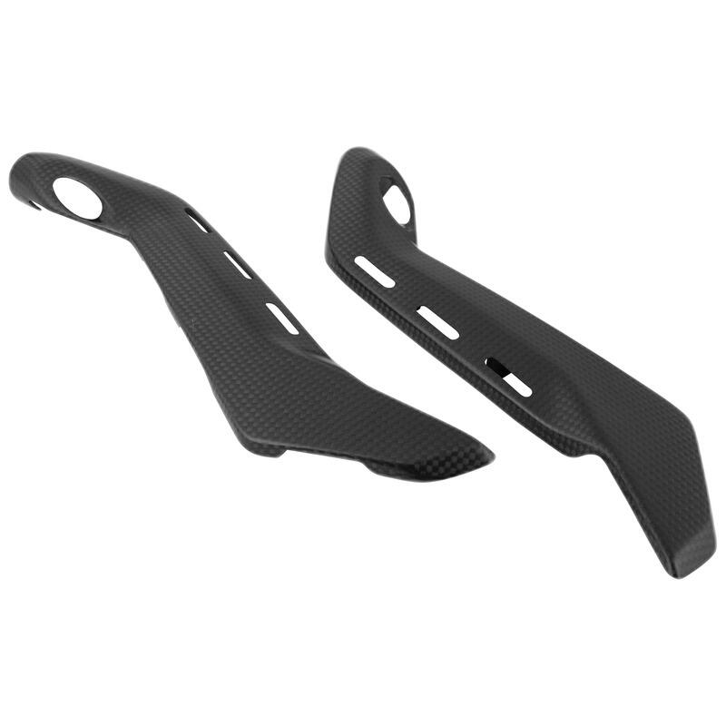 Carbon Under Tank Panels - Matt (Pair) for Ducati NeroA1