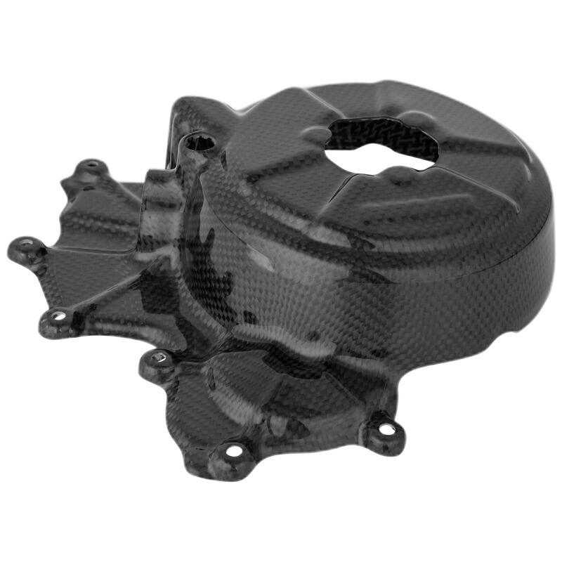 Coperchio Alternatore In Carbonio per Ducati Lucido