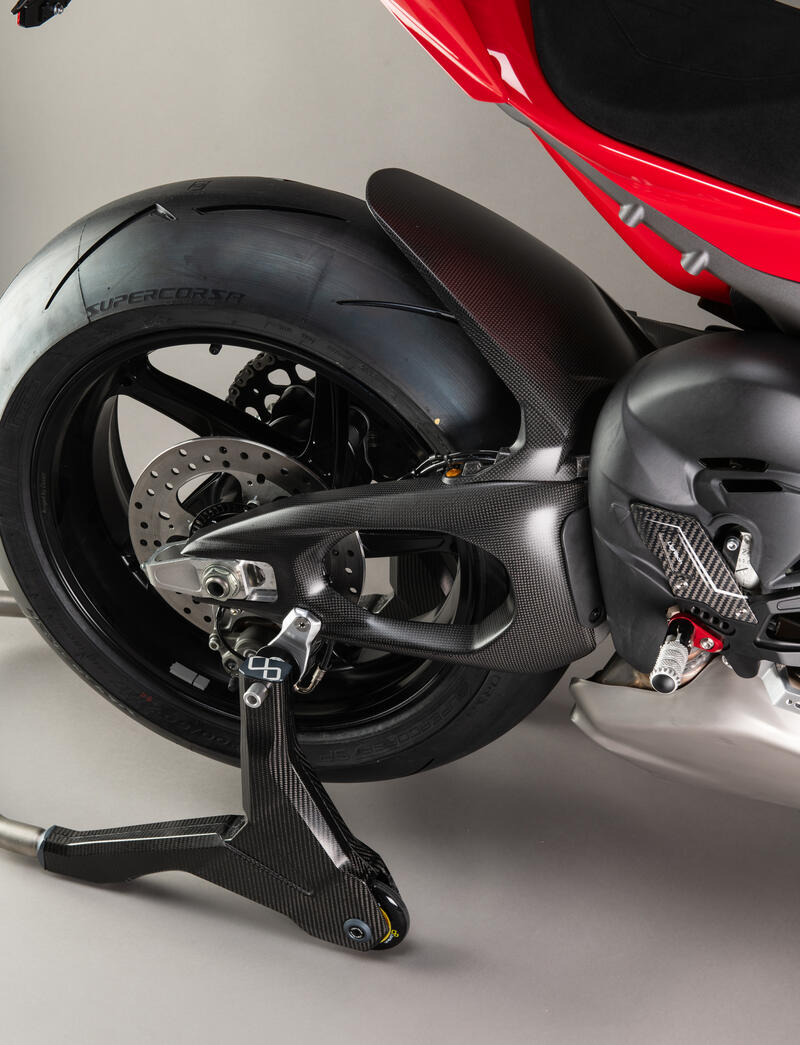 Carbon Arm Protections  - Matt (Pair) for Ducati NeroA1