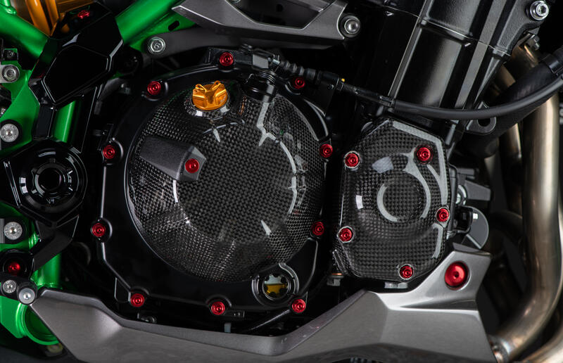 Carbon Clutch Cover for Kawasaki Lucido