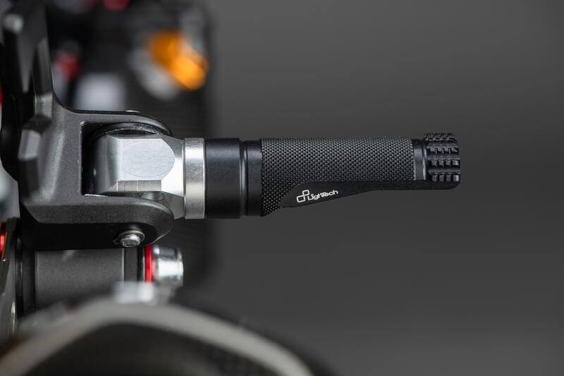 Fixed Footpeg for Rearset Length 75 mm / &oslash; 26 mm (M8) Nero