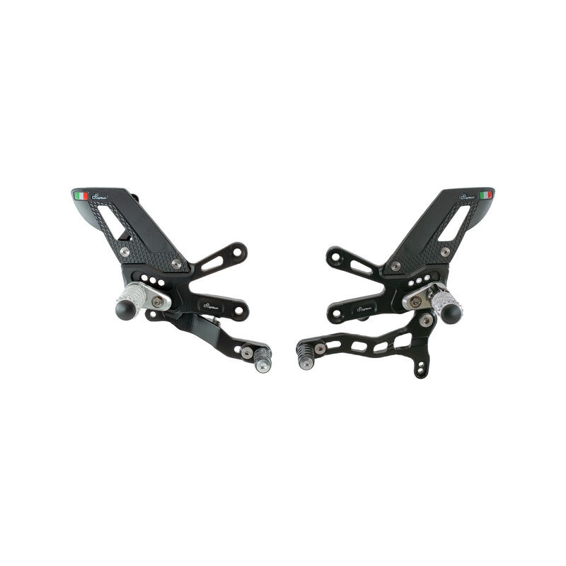 Adjustable Rear Sets With Fold Up Foot Pegs , Standard Shifting for Aprilia Nero