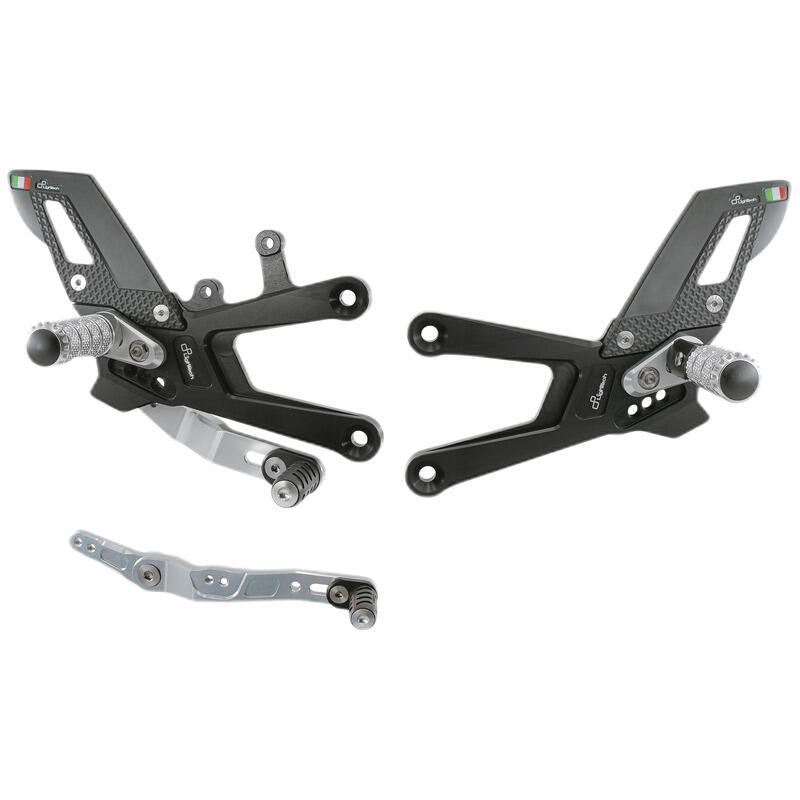 Adjustable Rear Sets With Fixed Foot Pegs for Honda Naturale