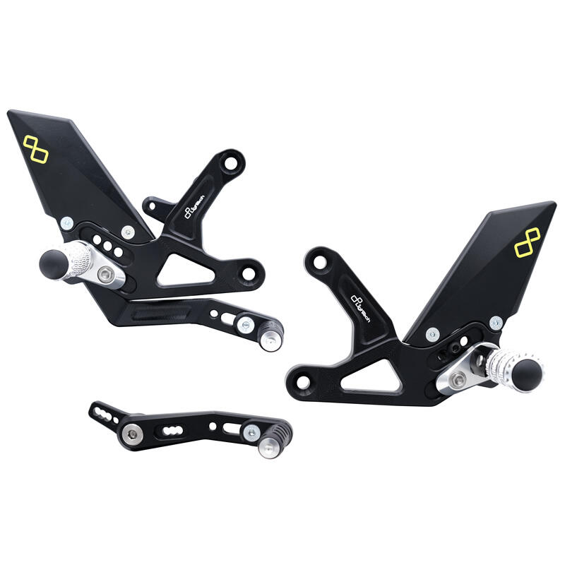 Adjustable Rear Sets With Fixed Foot Pegs for Triumph Nero