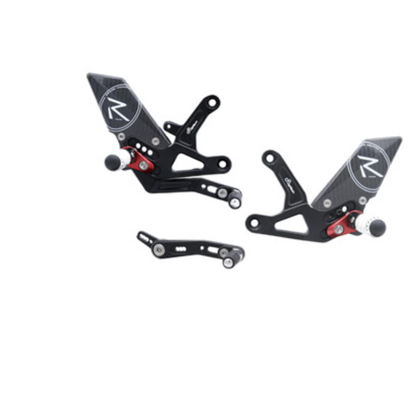 R Version Rear Sets for Triumph Nero