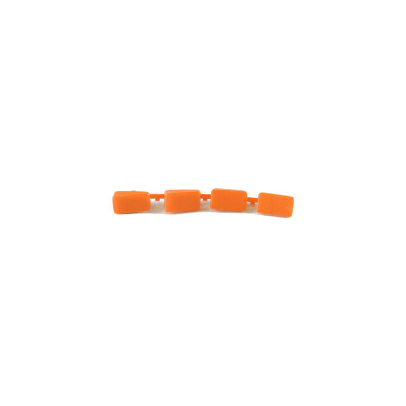 Soft Touch Lever Rubber Insert for Kawasaki, Yamaha Arancio