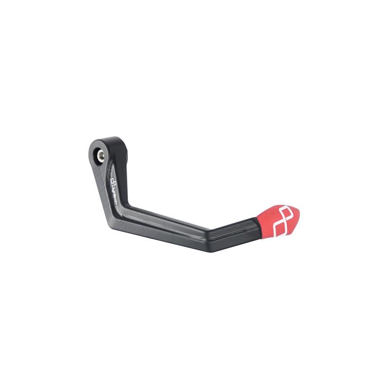 Aluminium Brake Lever Guard - Axle Base 148 mm / Anodized Guard end Rosso