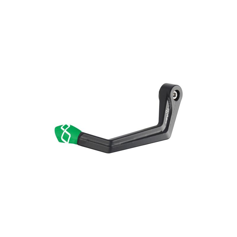 Aluminum Clucth Lever Guard - Axle Base 148 mm / Anodized Guard end Verde