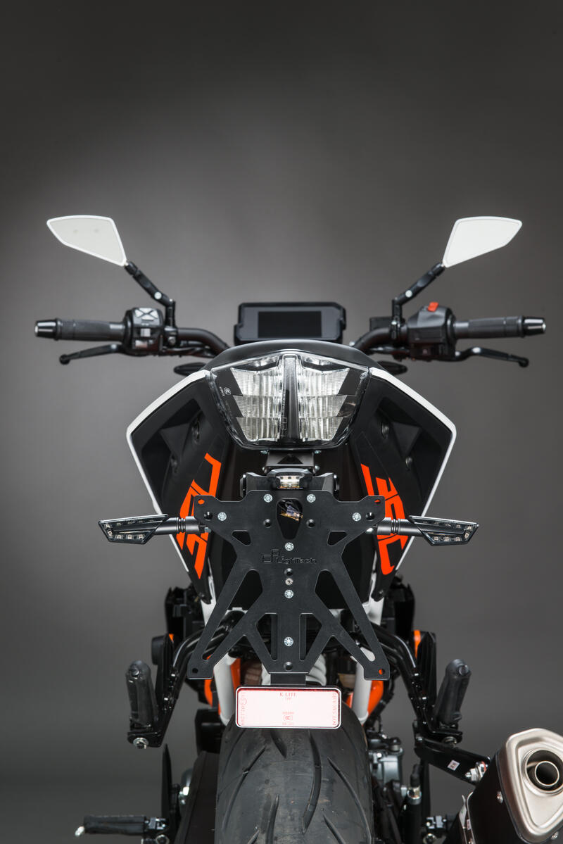 Adjustable License Plate Holder Kit for Ktm NeroA1