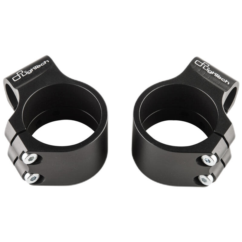 Bracciali Manubrio Ø48 - Offset 40mm Inclinazione 10° Nero