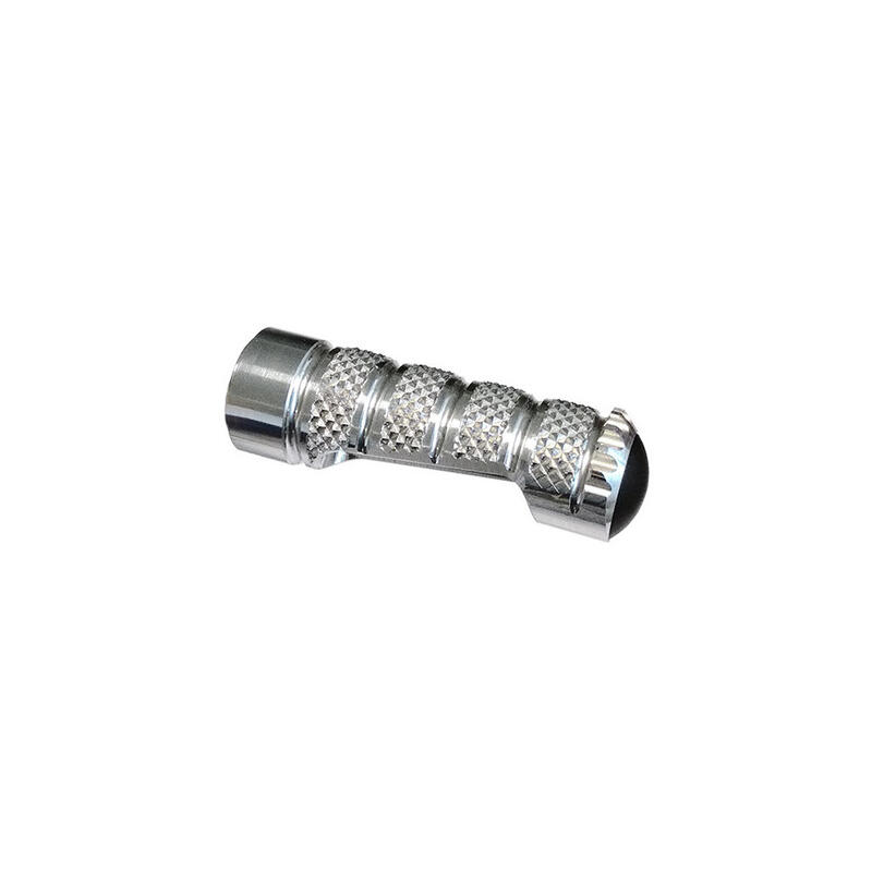 Track System Fixed Footpeg - Screw M8x20 Uni5931 Argento